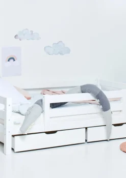 ECO Luxury' Einzelbett weiß 200 x 120 cm