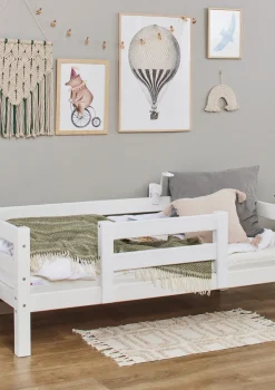 ECO Luxury' Einzelbett weiß 160 x 70 cm