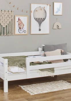 ECO Luxury' Einzelbett weiß 160 x 70 cm