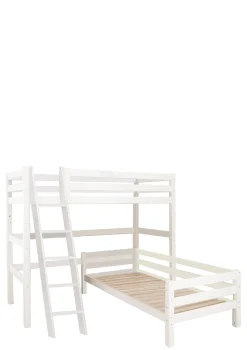 ECO Luxury' Etagenbett Eck-Kombination weiß 200 x 90 cm