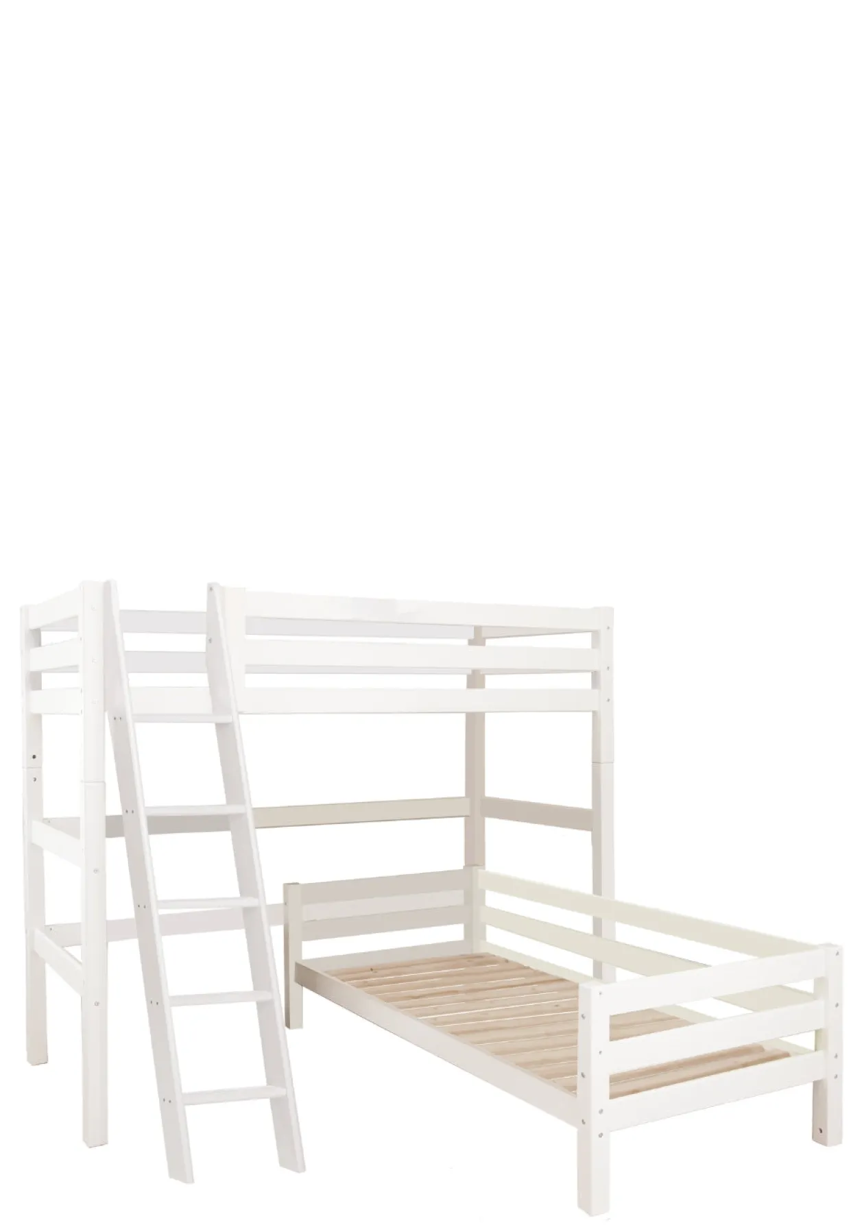 ECO Luxury' Etagenbett Eck-Kombination weiß 200 x 90 cm