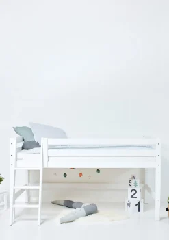 ECO Luxury' Halbhochbett weiß 200 x 120 cm