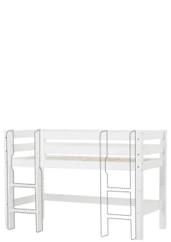 ECO Luxury' Halbhochbett weiß 200 x 120 cm