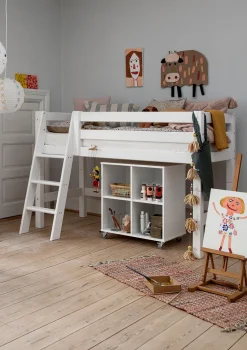 ECO Luxury' Halbhochbett weiß 160 x 70 cm