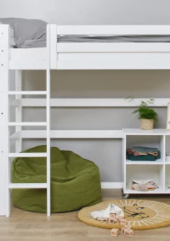 ECO Luxury' Hochbett weiß 200 x 90 cm