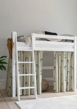 ECO Luxury' Mittelhochbett weiß 160 x 70 cm