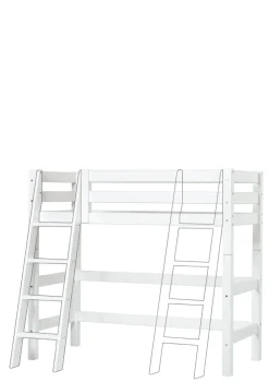 ECO Luxury' Mittelhochbett weiß 160 x 70 cm