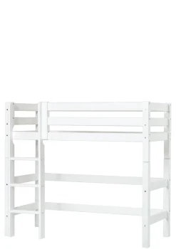 ECO Luxury' Mittelhochbett weiß 160 x 70 cm