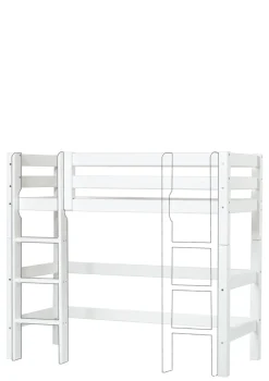 ECO Luxury' Mittelhochbett weiß 200 x 120 cm