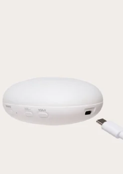 Einschlaf-Hase mit Licht 'Organic Humming Bunny 2.0' cappuccino