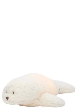 Einschlaf-Robbe mit Licht 'Organic Humming Seal' Polar