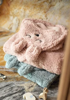 Einschlagdecke für Babyschale 'Bunny' Wild Rose