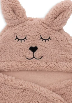 Einschlagdecke für Babyschale 'Bunny' Wild Rose
