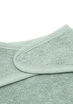 2er-Set Frottee Bandana Lätzchen Ash Green