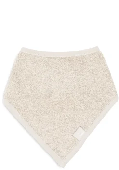 2er-Set Frottee Bandana Lätzchen Nougat