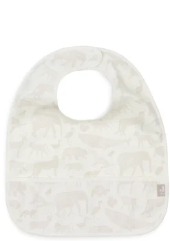 2er-Set Lätzchen 'Animals' Nougat