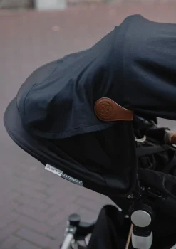 2er-Set Magnet-Clips Leder Braun