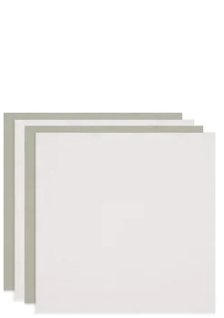 4er-Set Mulltücher Olive Green 70 x 70 cm