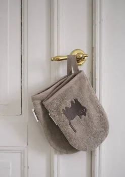 2er-Set Waschlappen 'Paw' Moon Cat