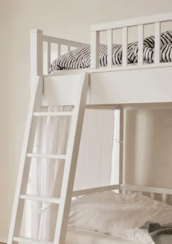 Etagenbett hoch weiß 200 x 90 cm