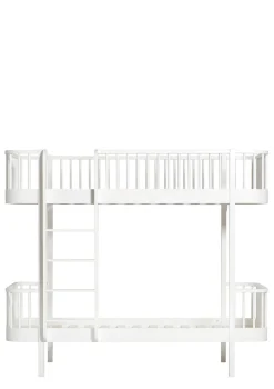 Etagenbett 'Wood Original' weiß 200 x 90 cm