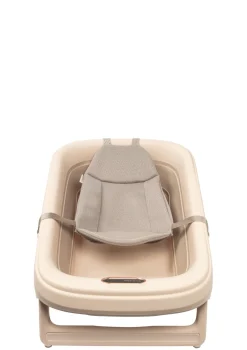 faltbare Badewanne 'Indigo Plus' inkl. Mesh-Einhang für Neugeborene Muted Terra