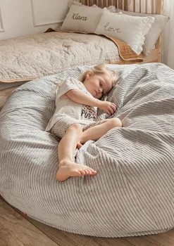 Family Sitzsack XXL Cord Koala Grau