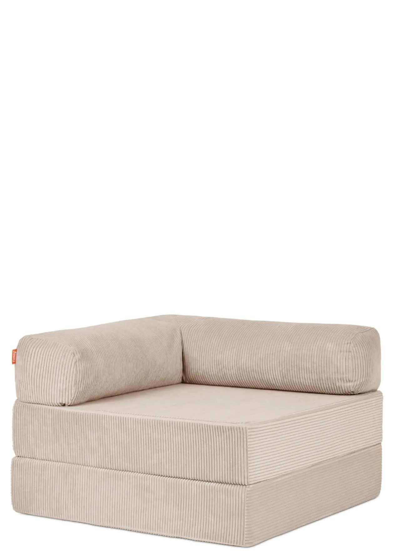 Family Sofa Cord Creme Beige