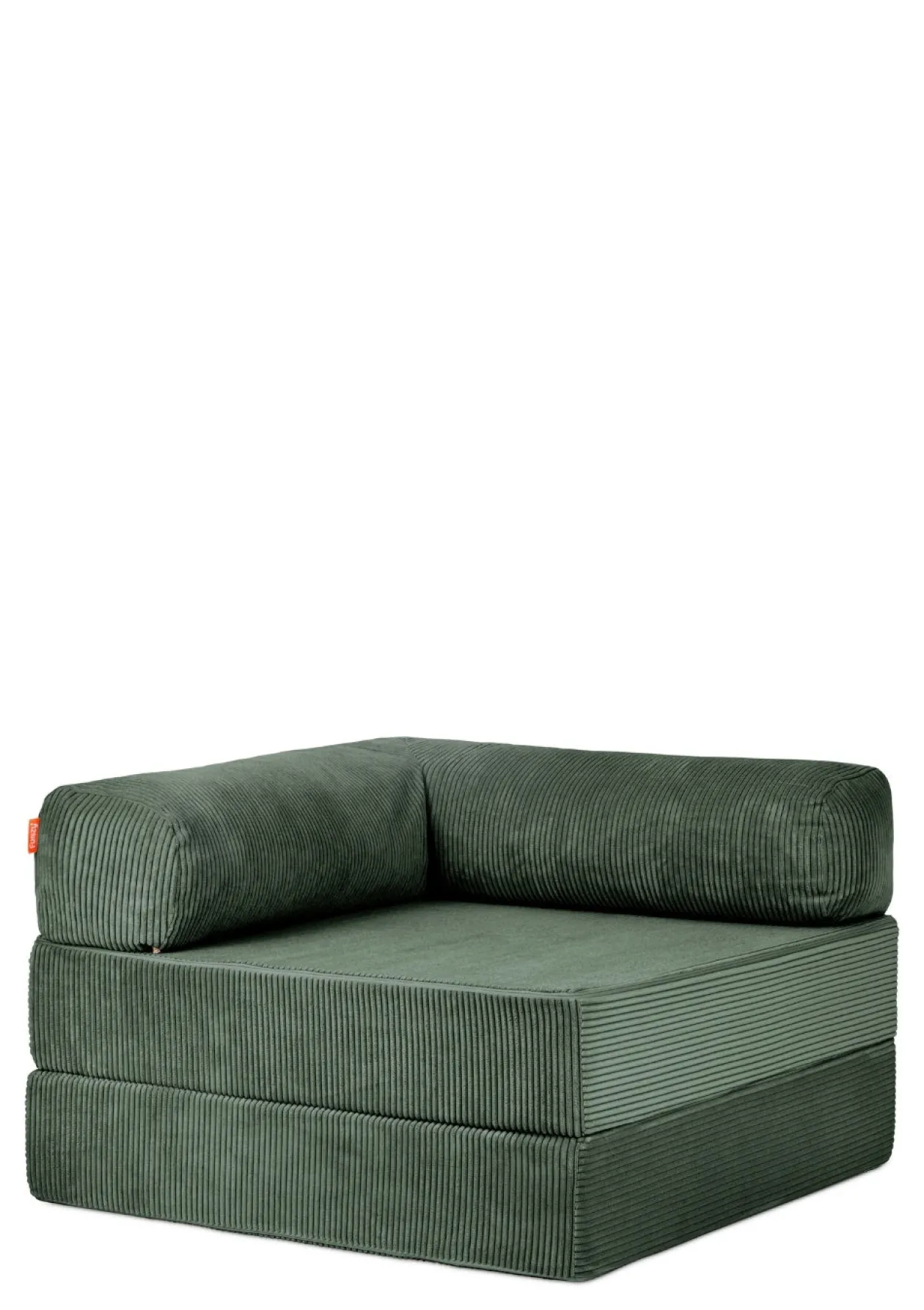 Family Sofa Cord Tannen Grün