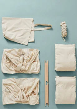 Federwiege 'Basic' für Zwillinge Natur