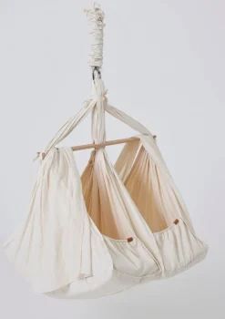 Federwiege 'Premium' für Zwillinge Natur