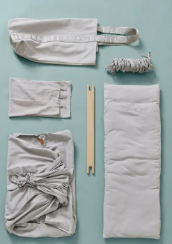 Federwiege 'Premium' Grau