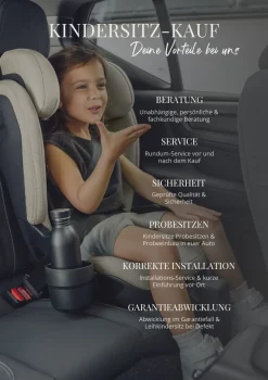 Folgesitz 'Palm' Black inkl. Fußstütze