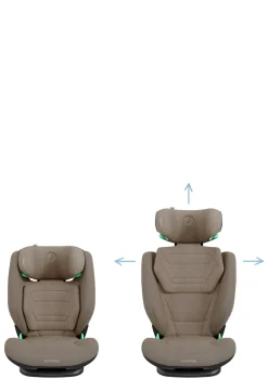 Folgesitz 'RodiFix Pro 2 i-Size' Authentic Truffle