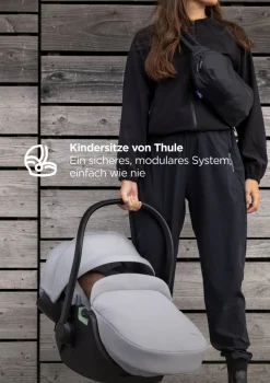 Fußsack für Babyschale 'Maple' Light Grey