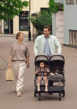 Geschwisterbuggy 'TRVL dubl' Thunder