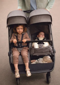 Geschwisterbuggy 'TRVL dubl' Thunder