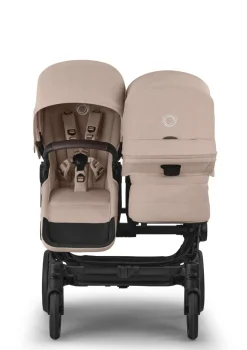 Geschwisterwagen-Set 'Donkey 6 Duo' Desert Taupe Mélange