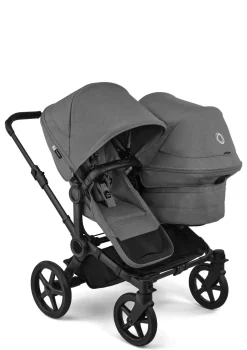 Geschwisterwagen-Set 'Donkey 6 Duo' Moon Grey