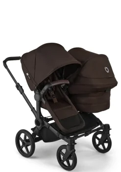 Geschwisterwagen-Set 'Donkey 6 Duo' Cocoa Brown