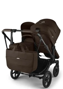 Geschwisterwagen-Set 'Donkey 6 Duo' Cocoa Brown