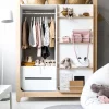 H Kleiderschrank White