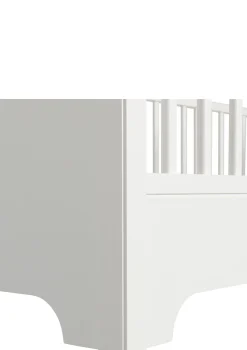 halbhohes Hochbett 'Seaside Classic' weiß 200 x 90 cm