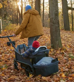 Hecktasche dunkelgrau / schwarz