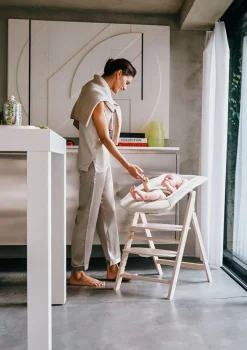 Hochstuhl 'Click & Fold' 4-in-1 Set All Natural