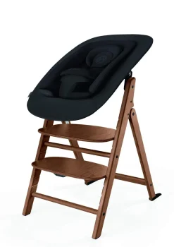 Hochstuhl 'Click & Fold' 3-in-1 Set All Natural Dark