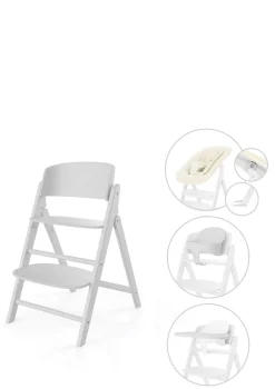 Hochstuhl 'Click & Fold' 4-in-1 Set All White