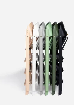 Hochstuhl 'Klapp' Eiche Schwarz