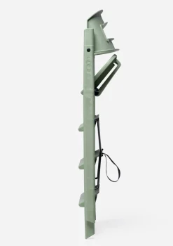 Hochstuhl 'Klapp' Recycelter Kunststoff Mineral Green