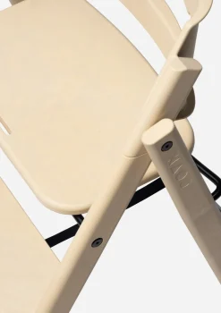 Hochstuhl 'Klapp' Recycelter Kunststoff Desert Sand